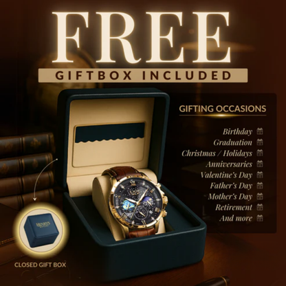 Military Leather Watch | Last day 80% off!