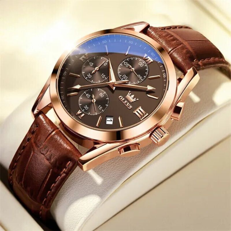 Luminous Quartz Chronograph Watch™ - Wilson | Last Day 80% Off!