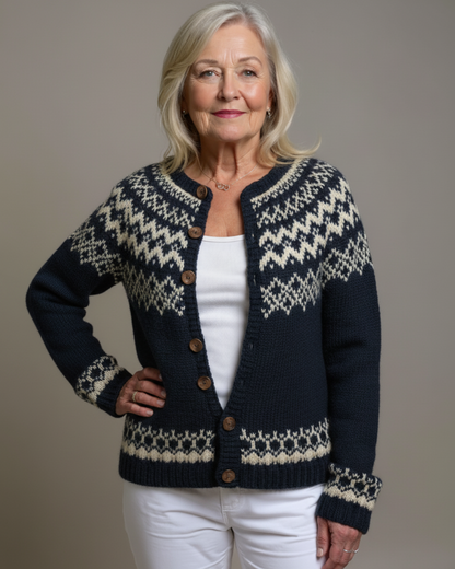 Hadley | Vintage Knitted Cardigan | Last Day 80% Off!