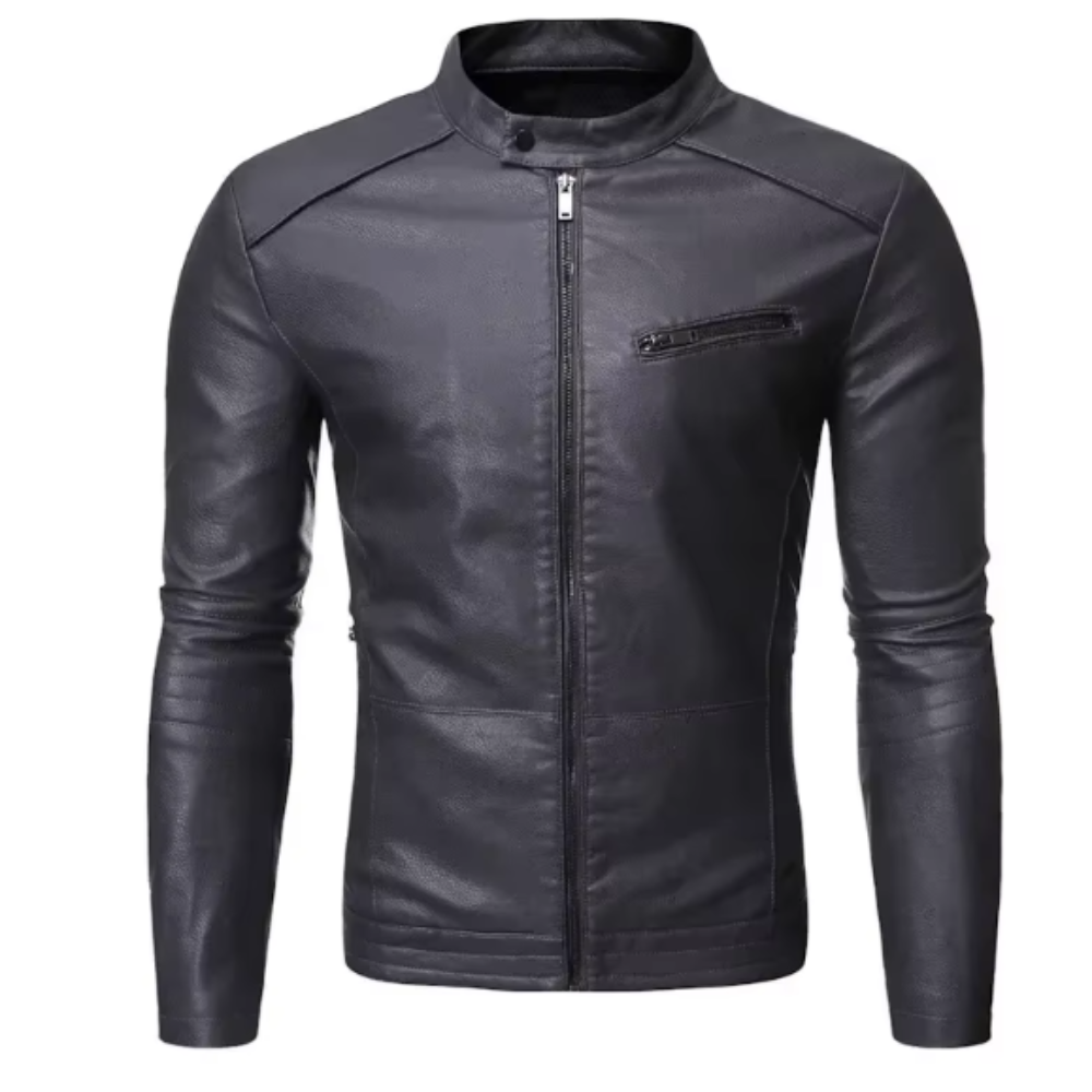 Elegant Leather Jacket | Last Day 80% Off!
