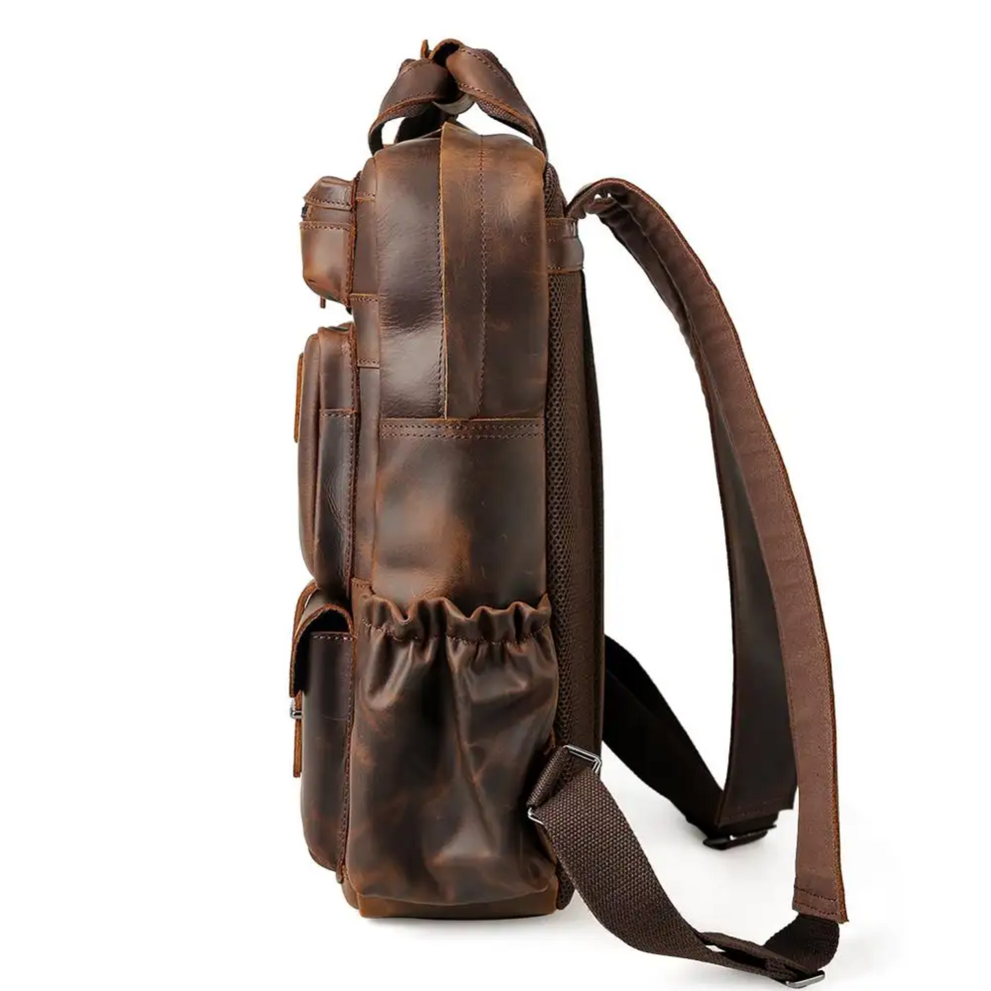 Kevin - Horse Leather Laptop Backpack | Last day 80% off!
