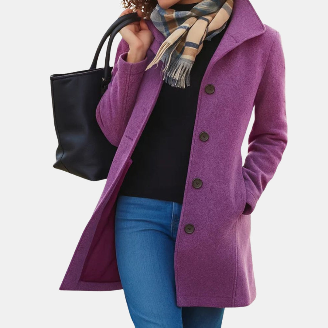 Elmsworth | Flattering Longline Coat | Last Day 80% Off!