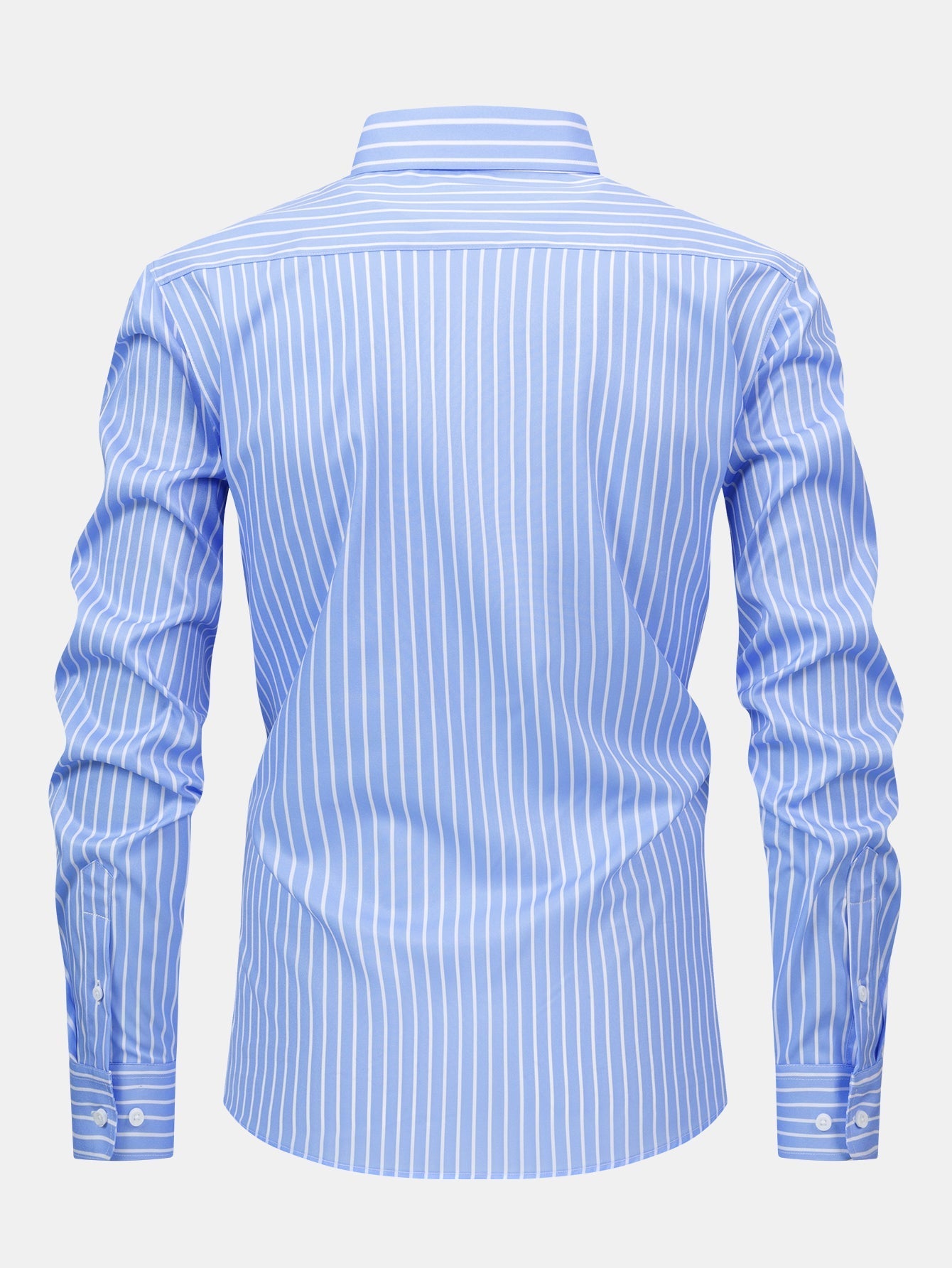 Long Sleeve Stripe Button Up Shirt | Last day 80% off!