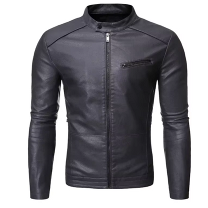 Elegant Leather Jacket | Last Day 80% Off!