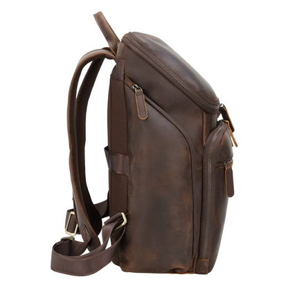 Nicholas - Men’s Vintage Leather Laptop Backpack | Last day 80% off!