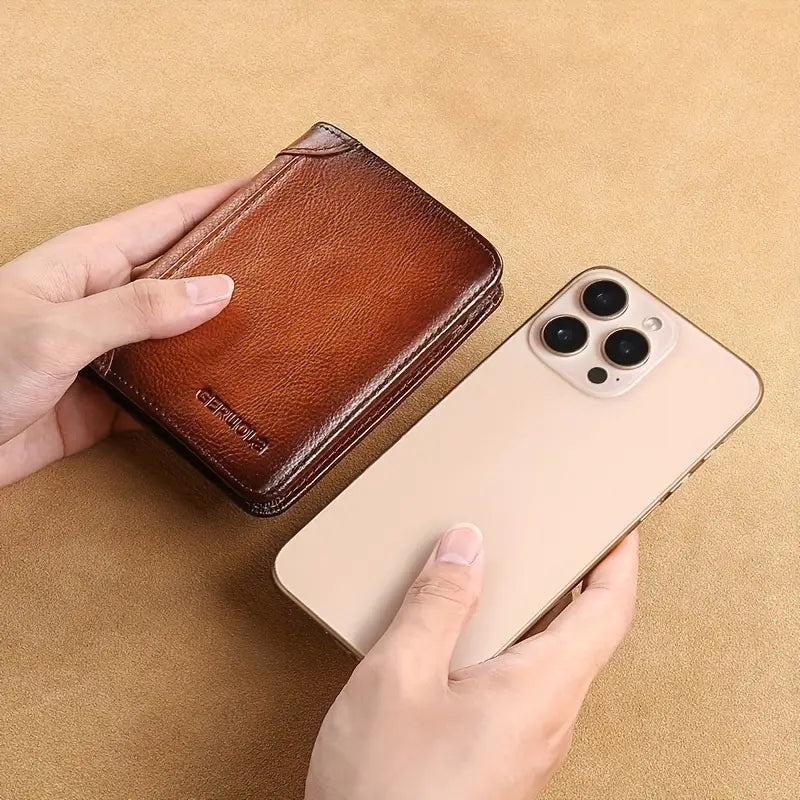 Richard - RFID Slim Bifold Wallet | Last day 80% off!