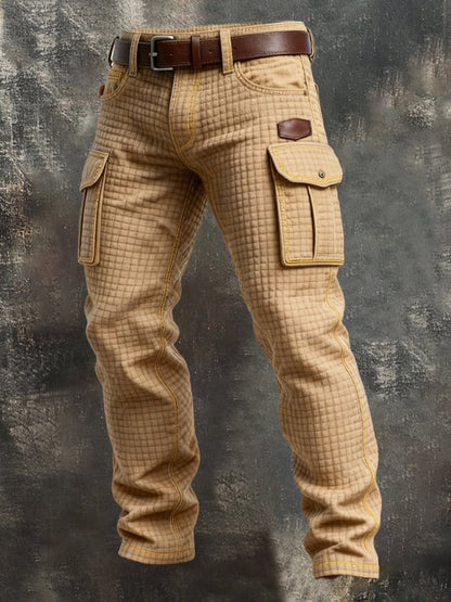Retro multifunctional work trousers for men with pockets | Last Day 80% Off!