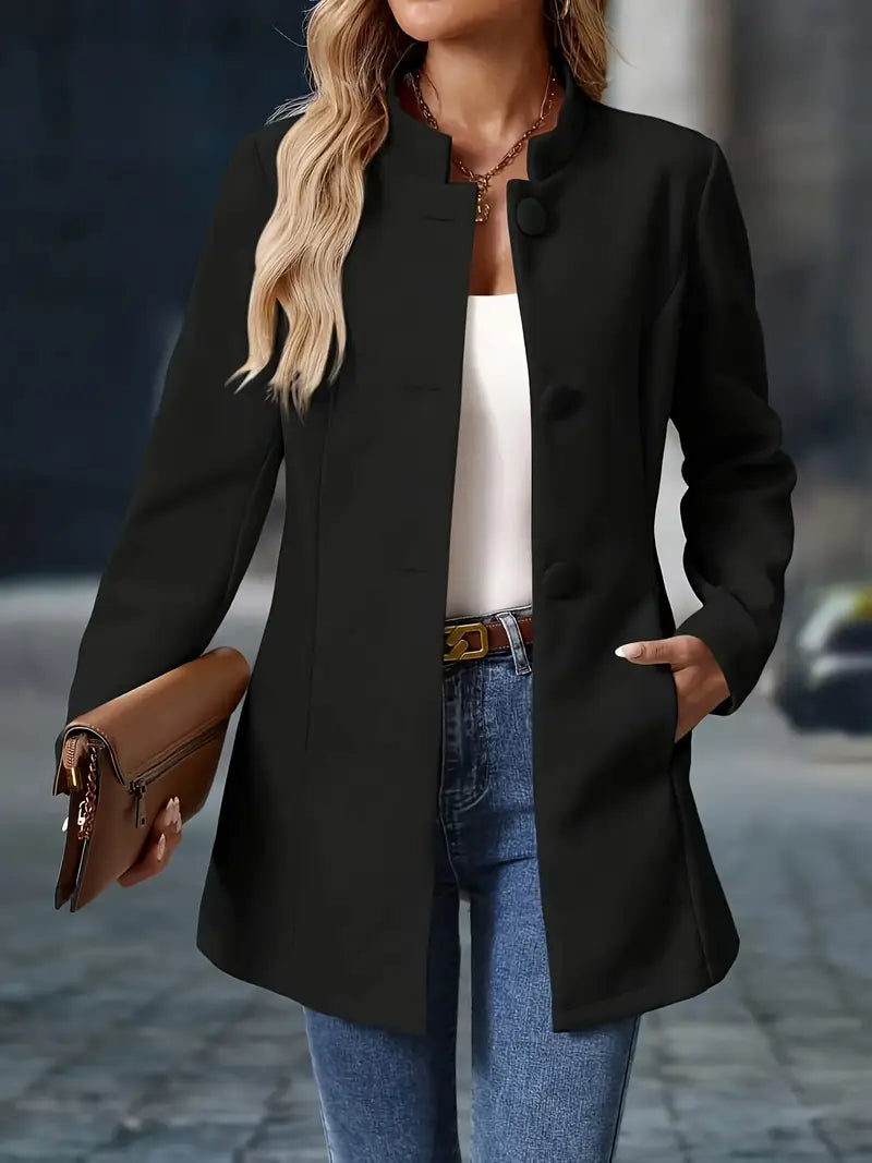 Amara – Fashionable Single-Breasted Blazer | Last Day 80% Off!