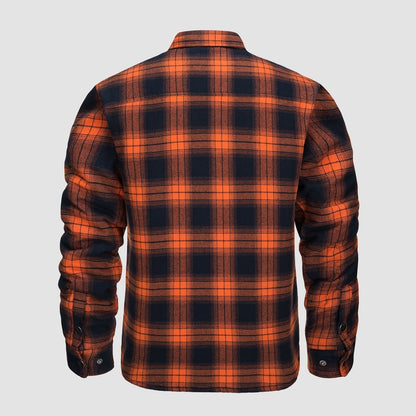 Luke - Checkered Bomber Jacket | Last Day 80% Off!