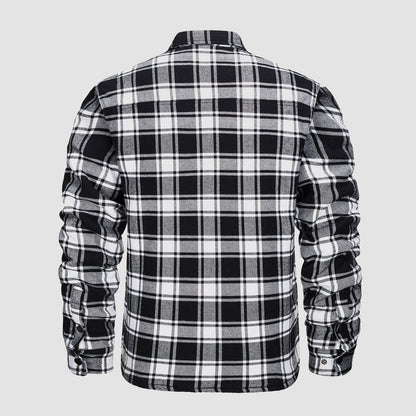 Luke - Checkered Bomber Jacket | Last Day 80% Off!