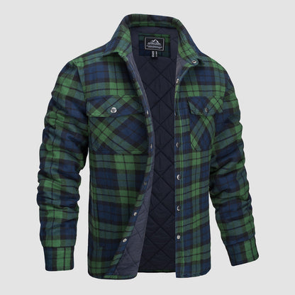 Luke - Checkered Bomber Jacket | Last Day 80% Off!