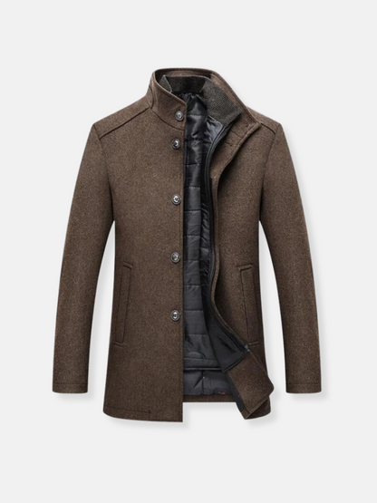 Woolen Trench Coat for Men | Last day 80% off!