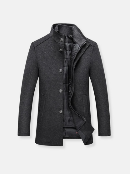 Woolen Trench Coat for Men | Last day 80% off!