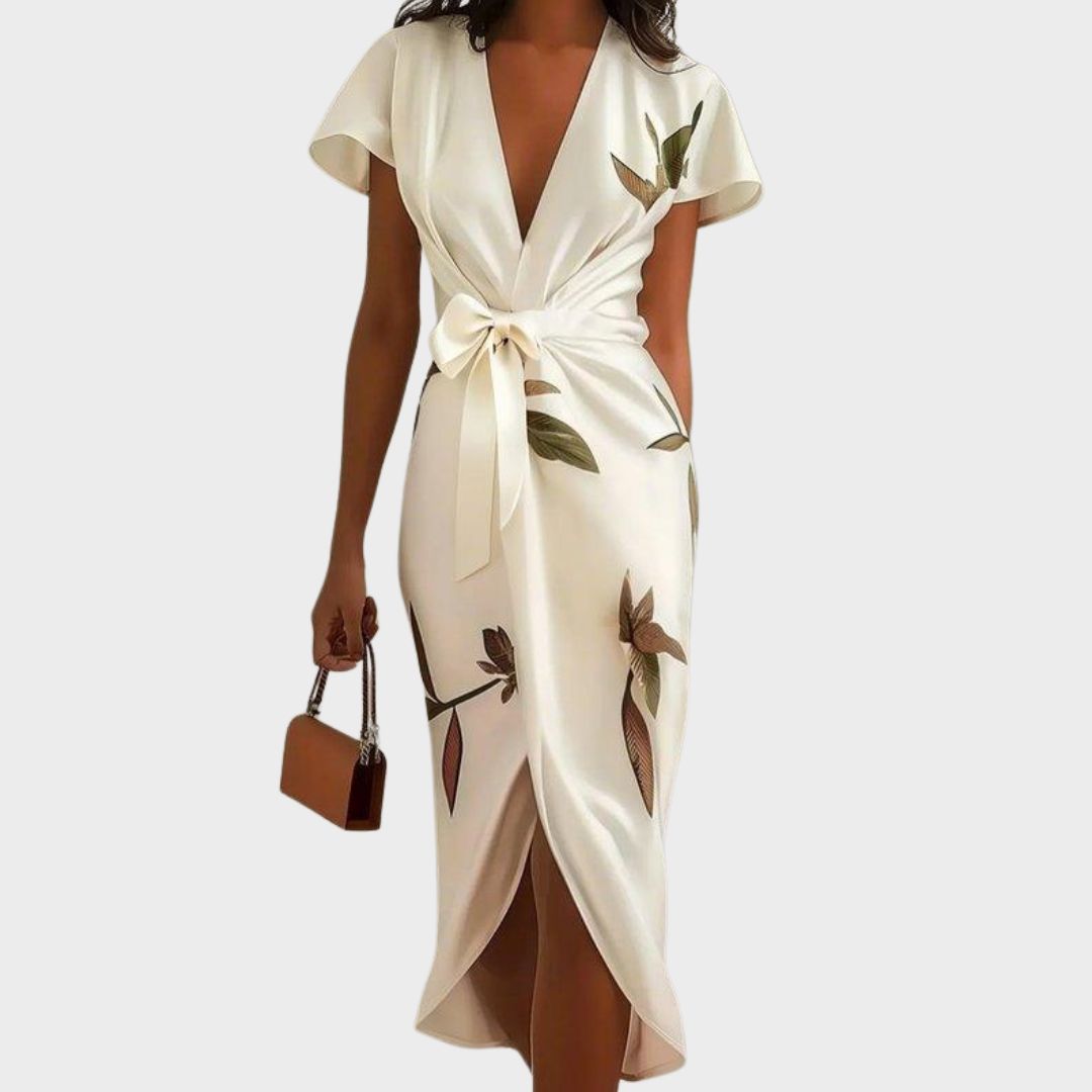 Brenna | Elegant Wrap Dress | Last Day 80% Off!