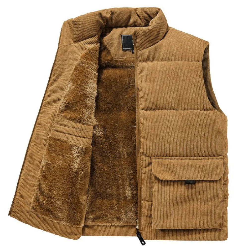 Corduroy Winter Vest | Last day 80% off!