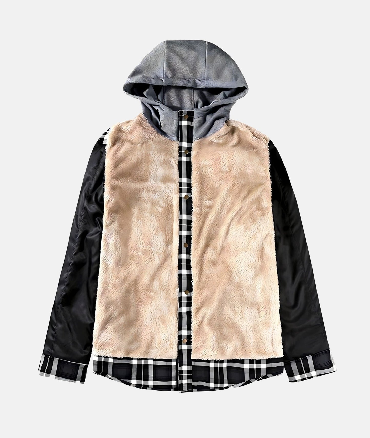 Checked Flannel Jacket | Last day 80% off!