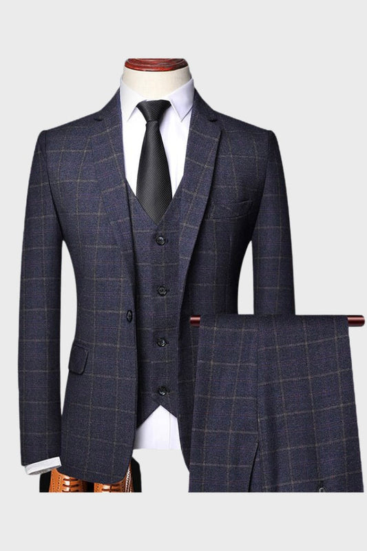 Wilson™ Formal 3-Piece Suit Last day 80% off!
