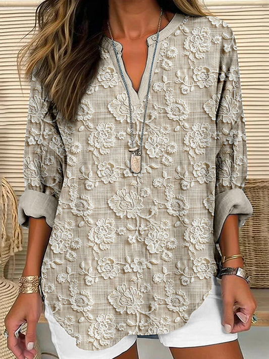 Celara - Timeless Relaxed Blouse | Last Day 80% Off!