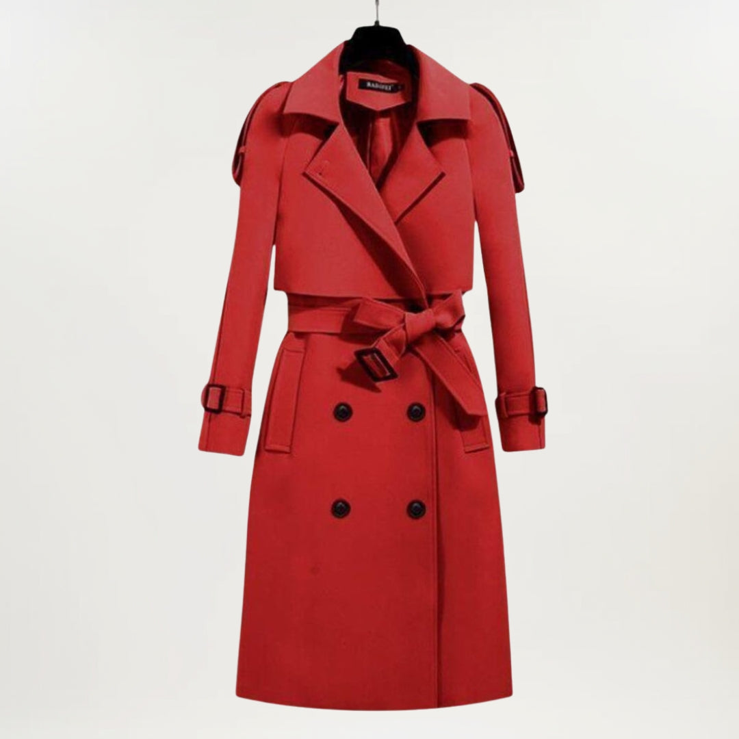 Ashbury | Longline Trench Coat | Last Day 80% Off!
