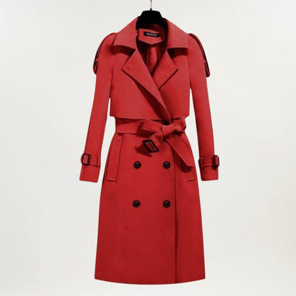 Ashbury | Longline Trench Coat | Last Day 80% Off!