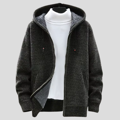 Kelvin - Nordic Knit Hoodie | Last Day 80% Off!