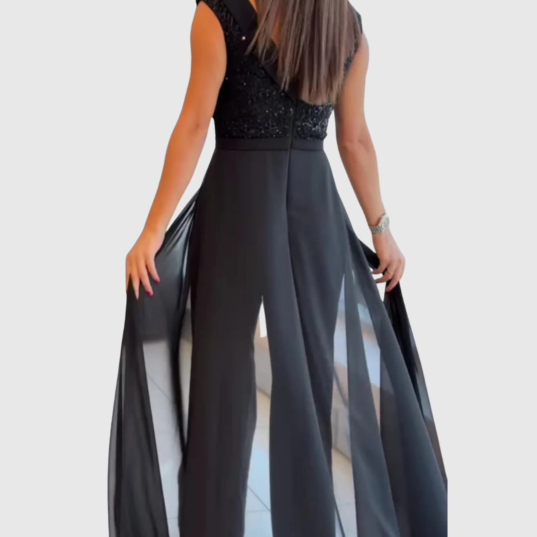 Zoraida Quinn | Stylish Sleeveless Jumpsuit Dress | Last Day 80% Off!