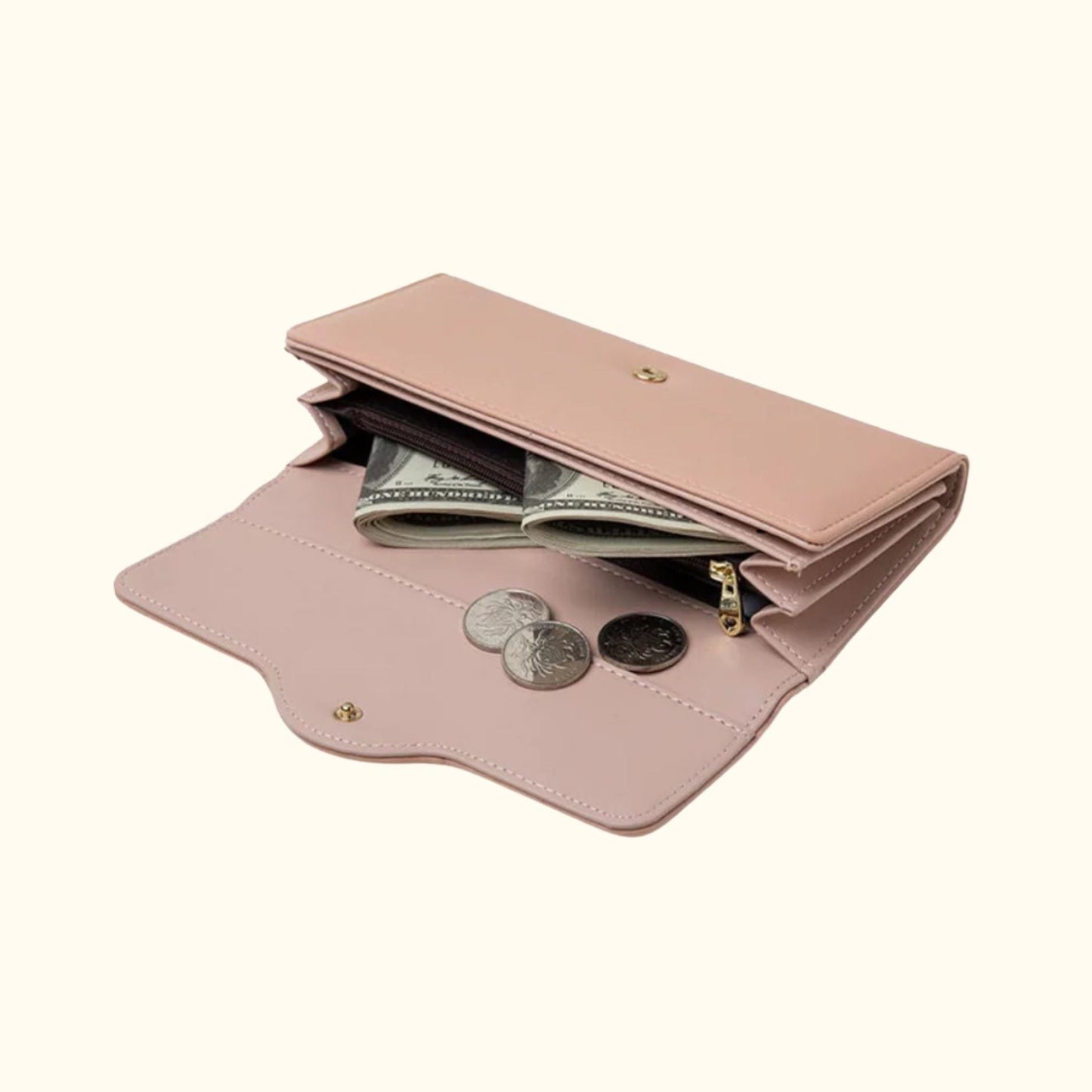Coin Pocket - Elegant Trifold Wallet (BUY 1 GET 1 FREE)