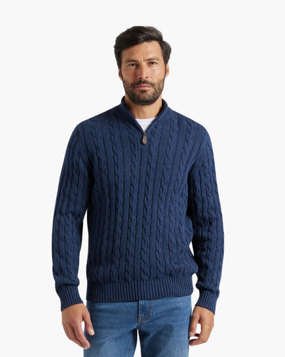 Wilson Verbier Half Zip Sweater Last day 80% off!