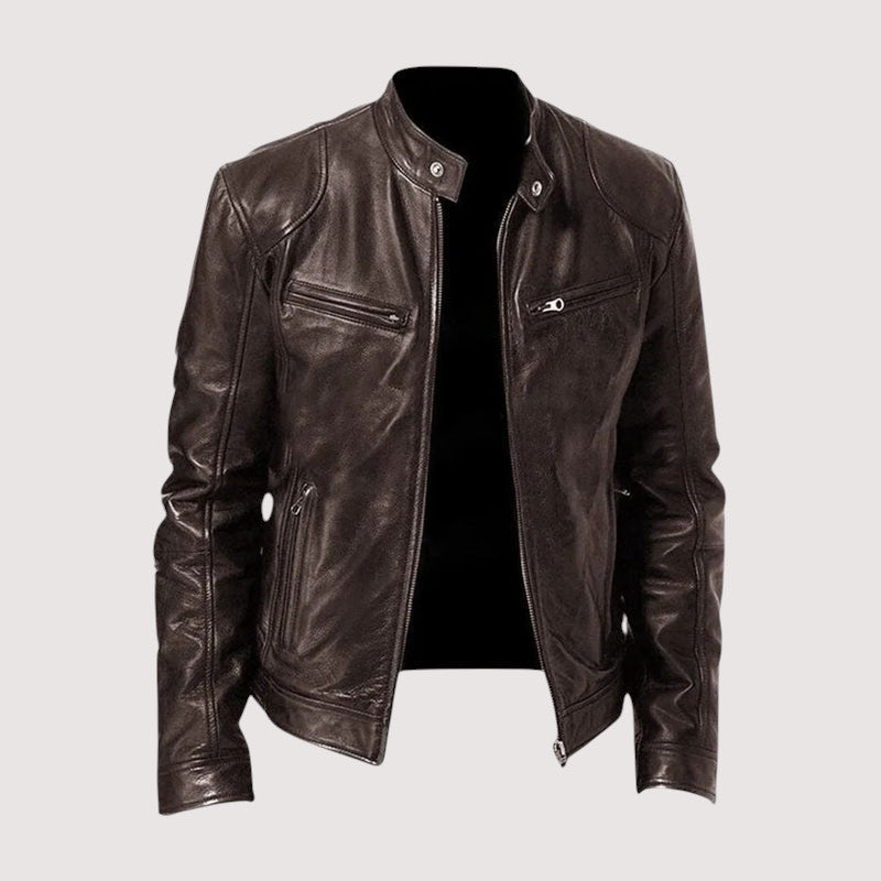 Marc™ | Leather Jacket for Men Last day 80% off!
