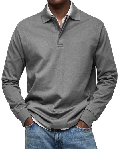 Marconelli | Luxury Polo With Long Sleeves | Last Day 80% Off!