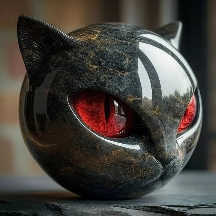 Elvianne | Mystical Cat Head Sculpture Last day 80% off!