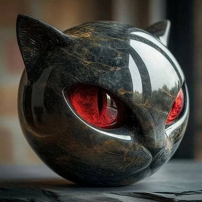 Elvianne | Mystical Cat Head Sculpture Last day 80% off!
