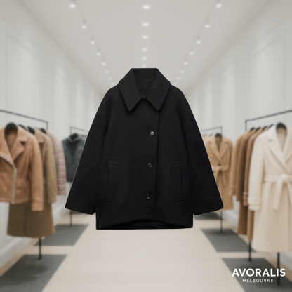 Nikkie Wool Coat | Stylish Warm Outerwear Last day 80% off!