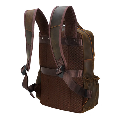 Kevin - Horse Leather Laptop Backpack | Last day 80% off!