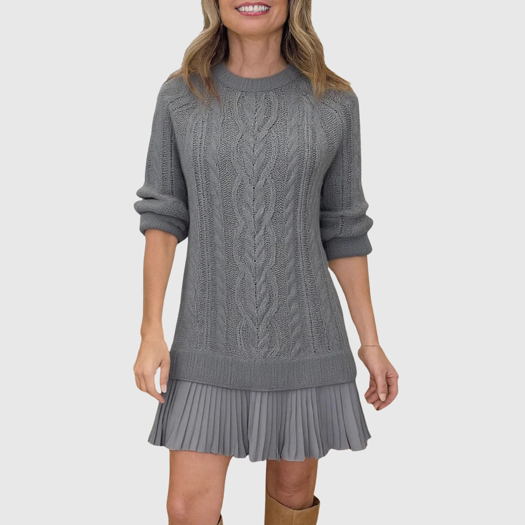 Eira | Classic Sweater Dress | Last Day 80% Off!