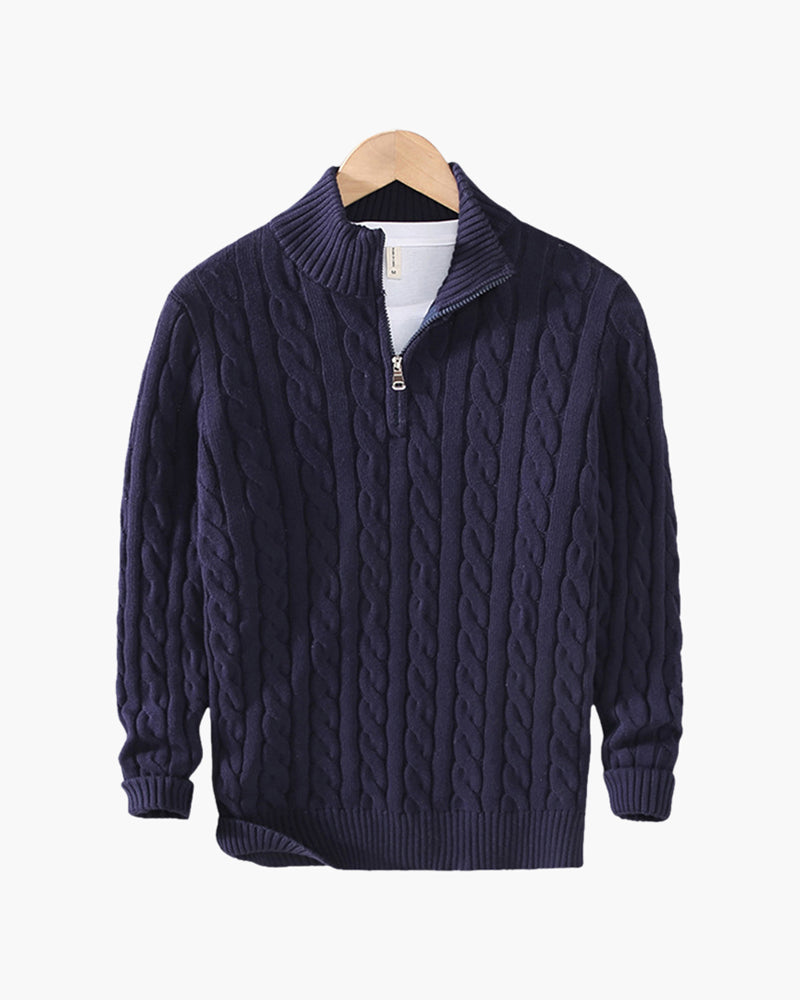 Wilson Verbier Half Zip Sweater Last day 80% off!
