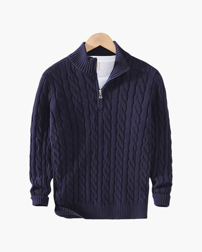 Wilson Verbier Half Zip Sweater Last day 80% off!