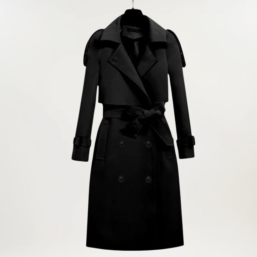 Ashbury | Longline Trench Coat | Last Day 80% Off!