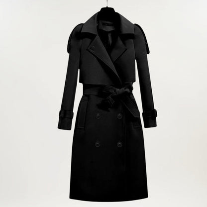 Ashbury | Longline Trench Coat | Last Day 80% Off!