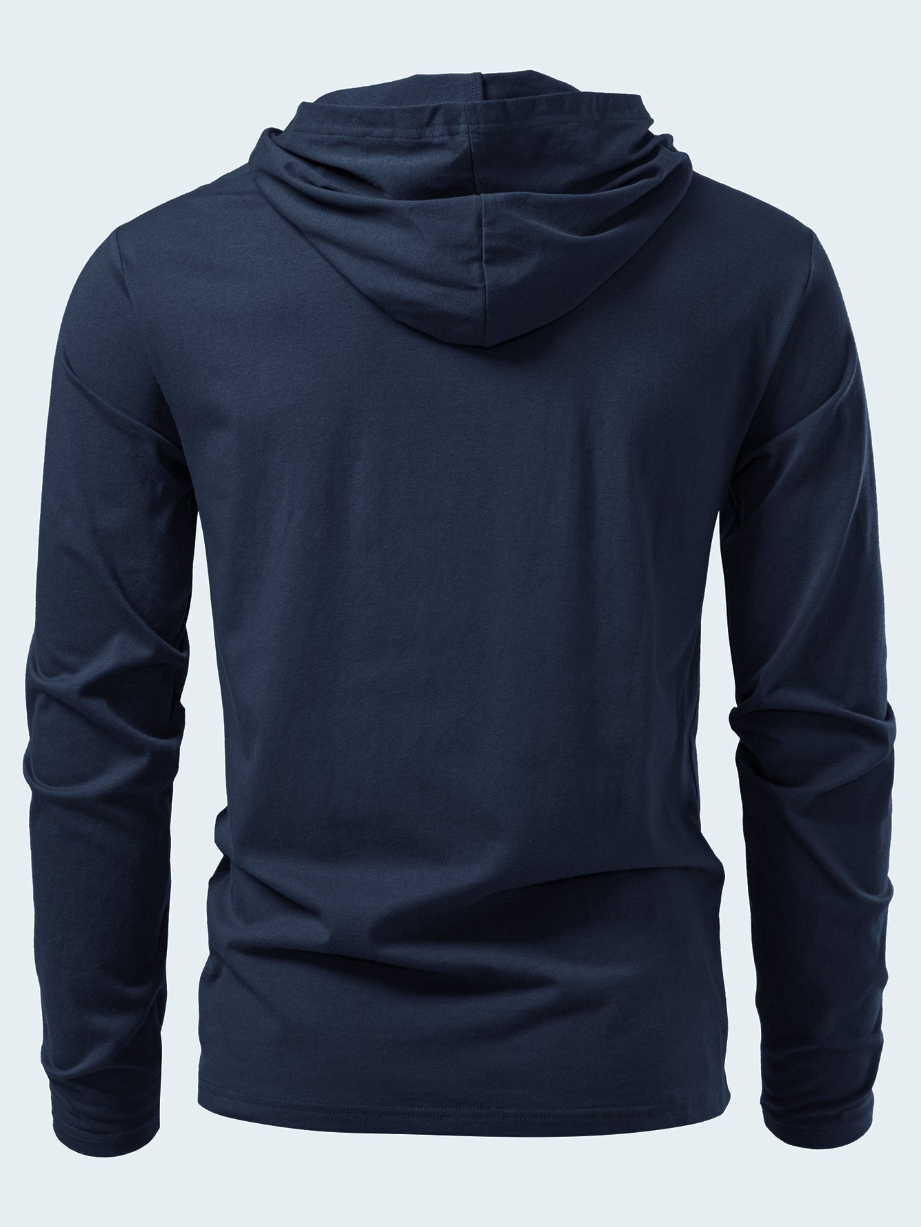 Long Sleeve Cotton Hoodie T-Shirt | Last day 80% off!