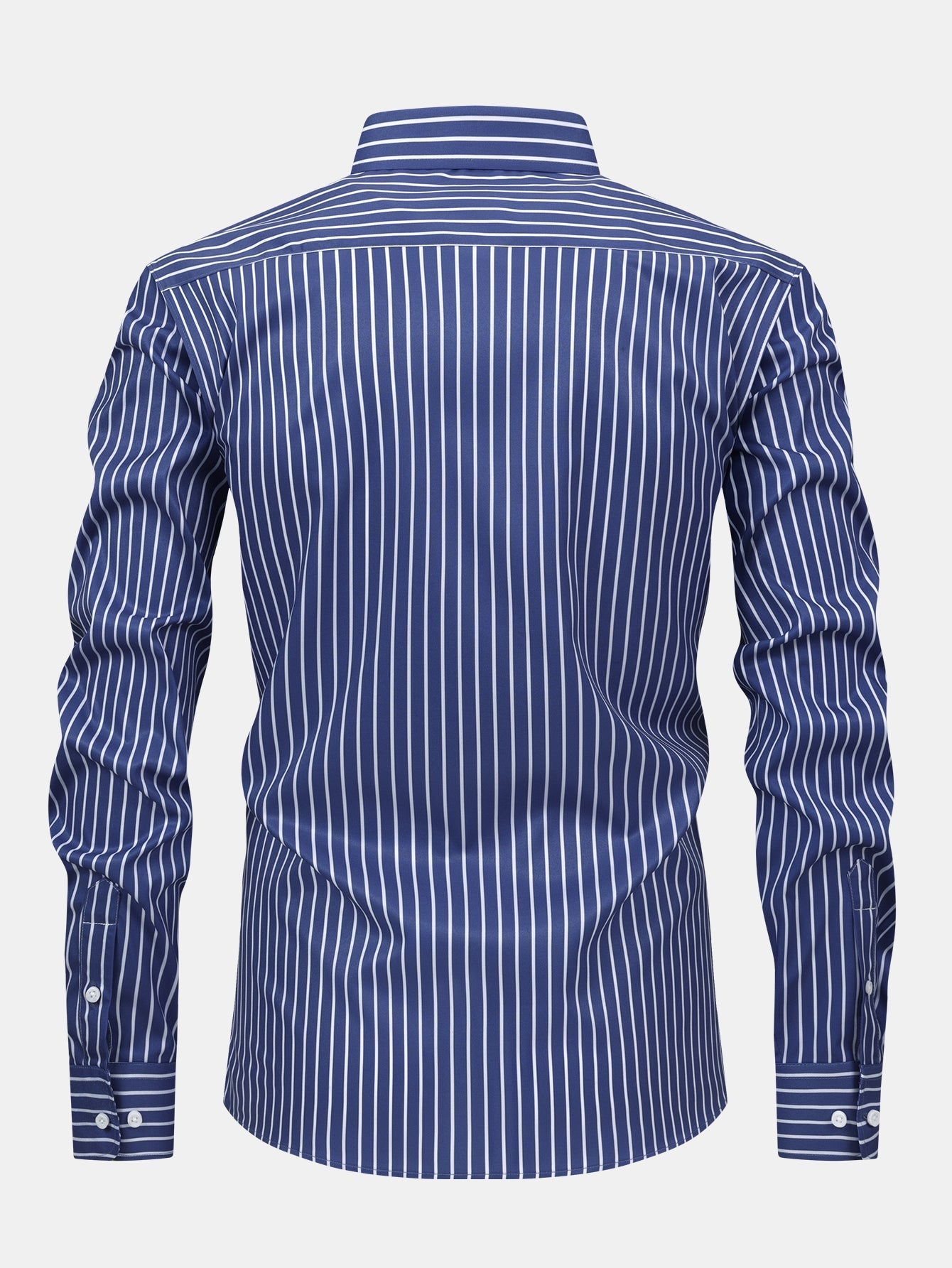 Long Sleeve Stripe Button Up Shirt | Last day 80% off!