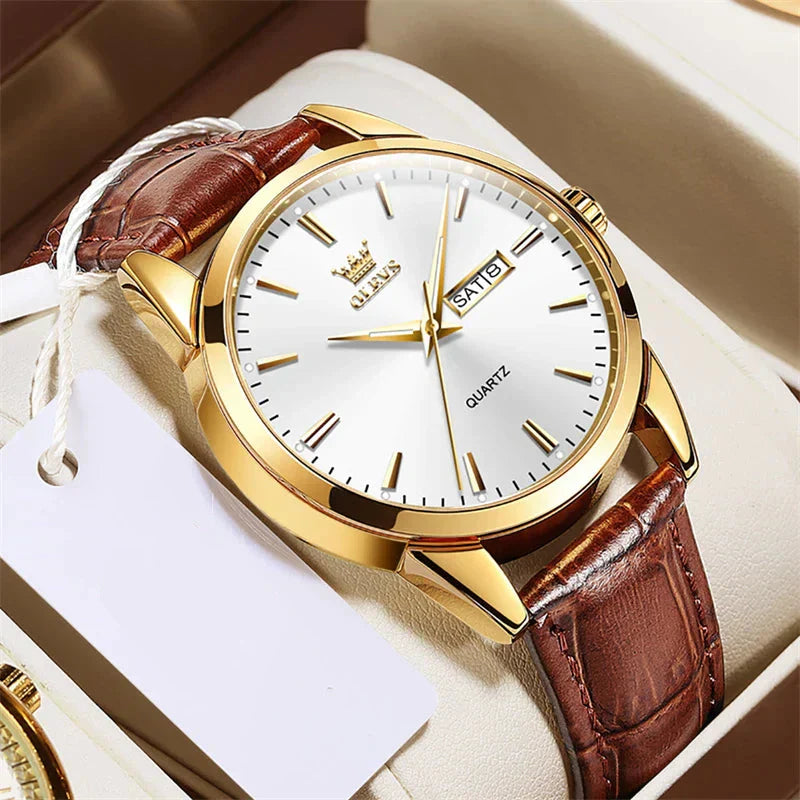 Luxury Business Leather Watch | Last day 80% off!