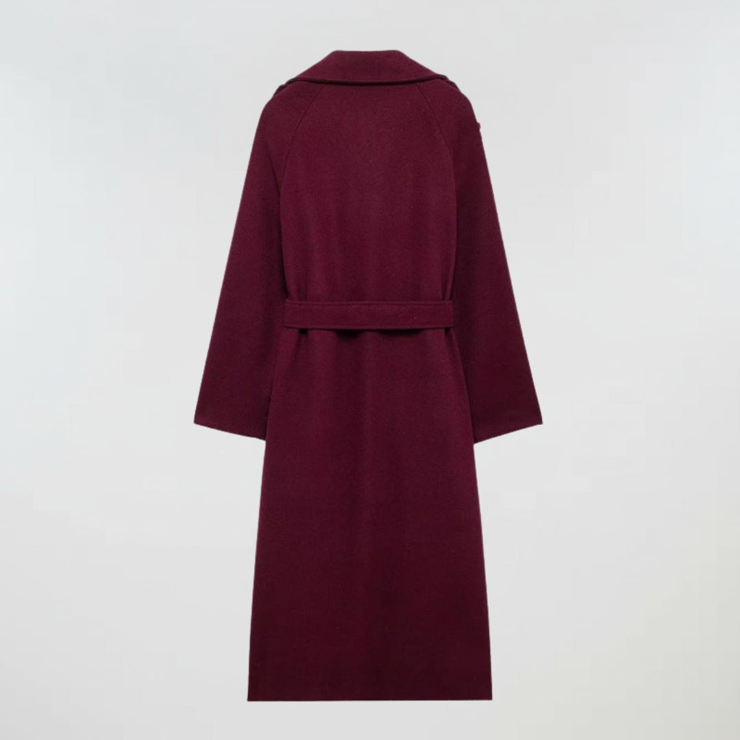Rowenleigh | Longline Wool Overcoat | Last Day 80% Off!