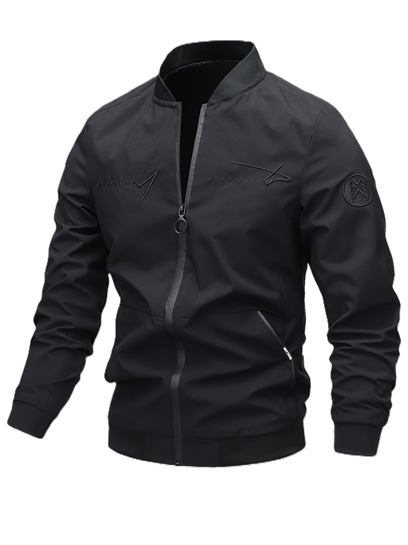 Harm | Casual Bomber Jacket with Long Sleeves | Last Day 80% Off!