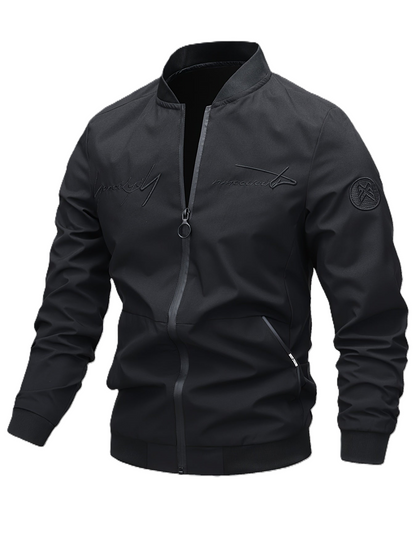 Harm | Casual Bomber Jacket with Long Sleeves | Last Day 80% Off!