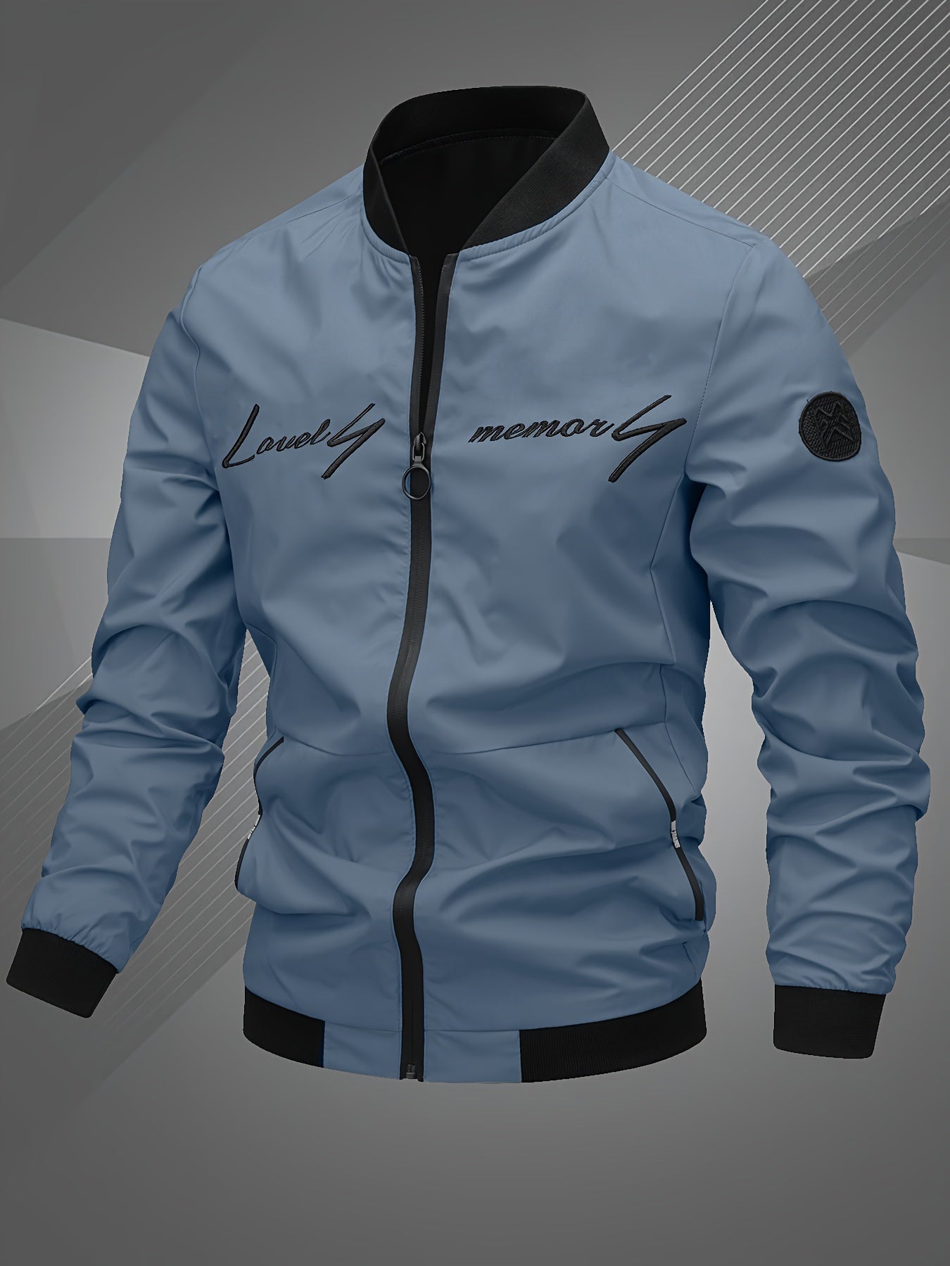 Harm | Casual Bomber Jacket with Long Sleeves | Last Day 80% Off!