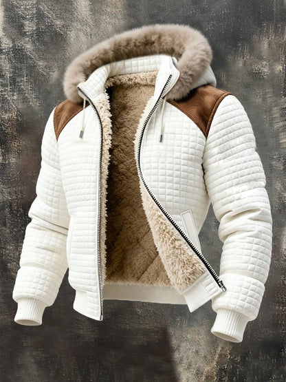 Retro Warm Waffle Outdoor Jacket for Men | Last Day 80% Off!