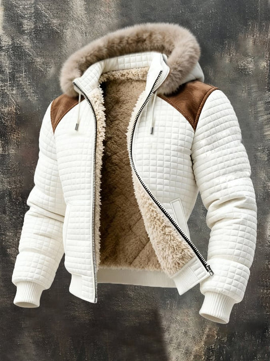 Retro Warm Waffle Outdoor Jacket for Men | Last Day 80% Off!