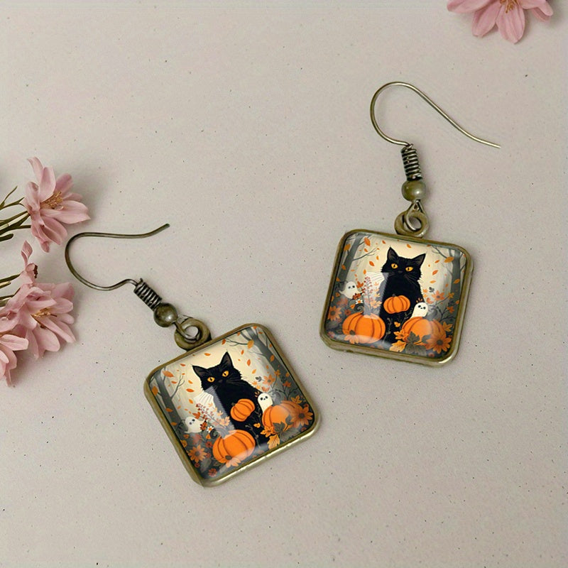 Unique Cat Autumn Earrings | Last Day 80% Off!