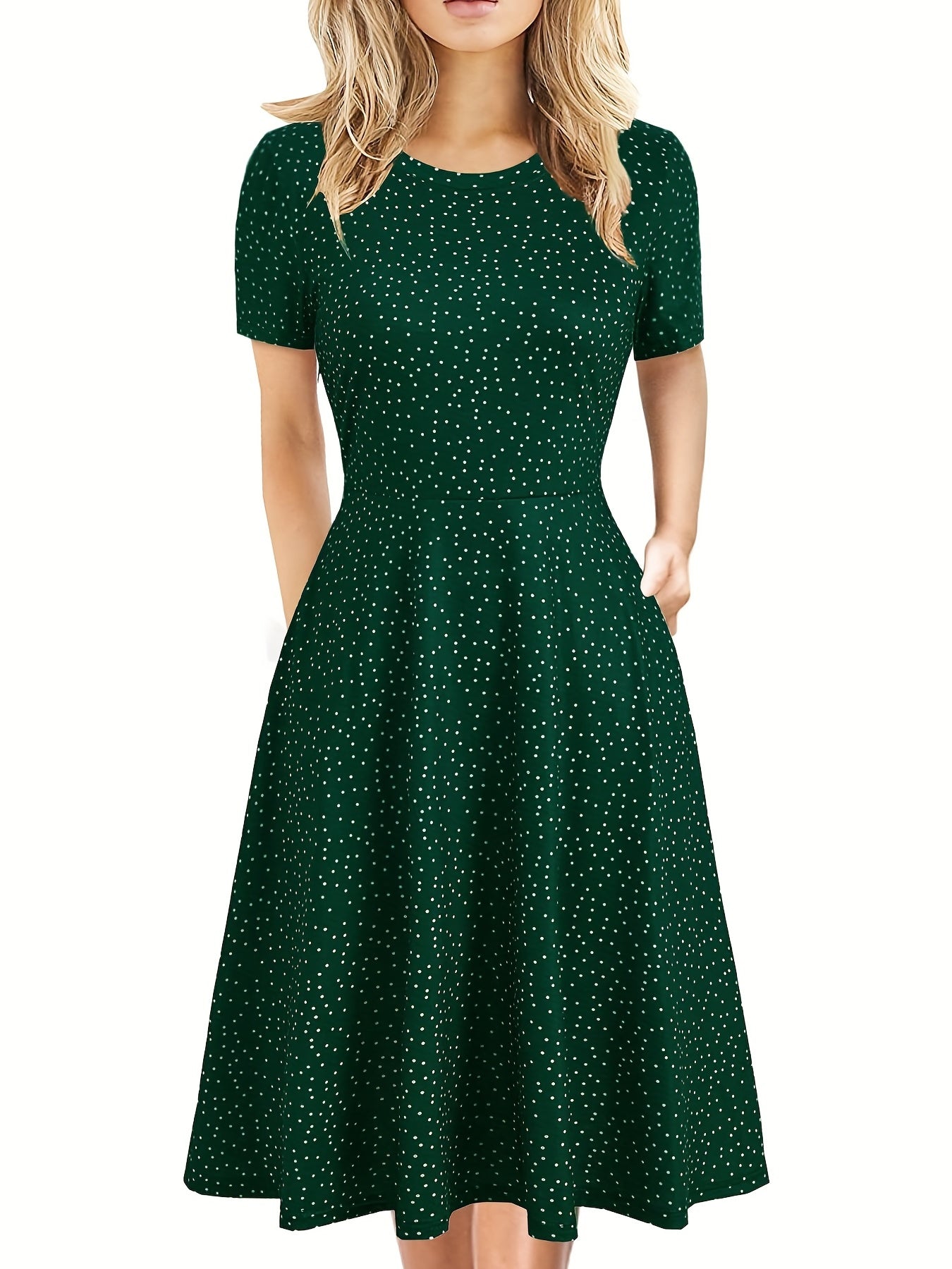 Evelyn Quinn | Retro A-Line Summer Dress | Last Day 80% Off!